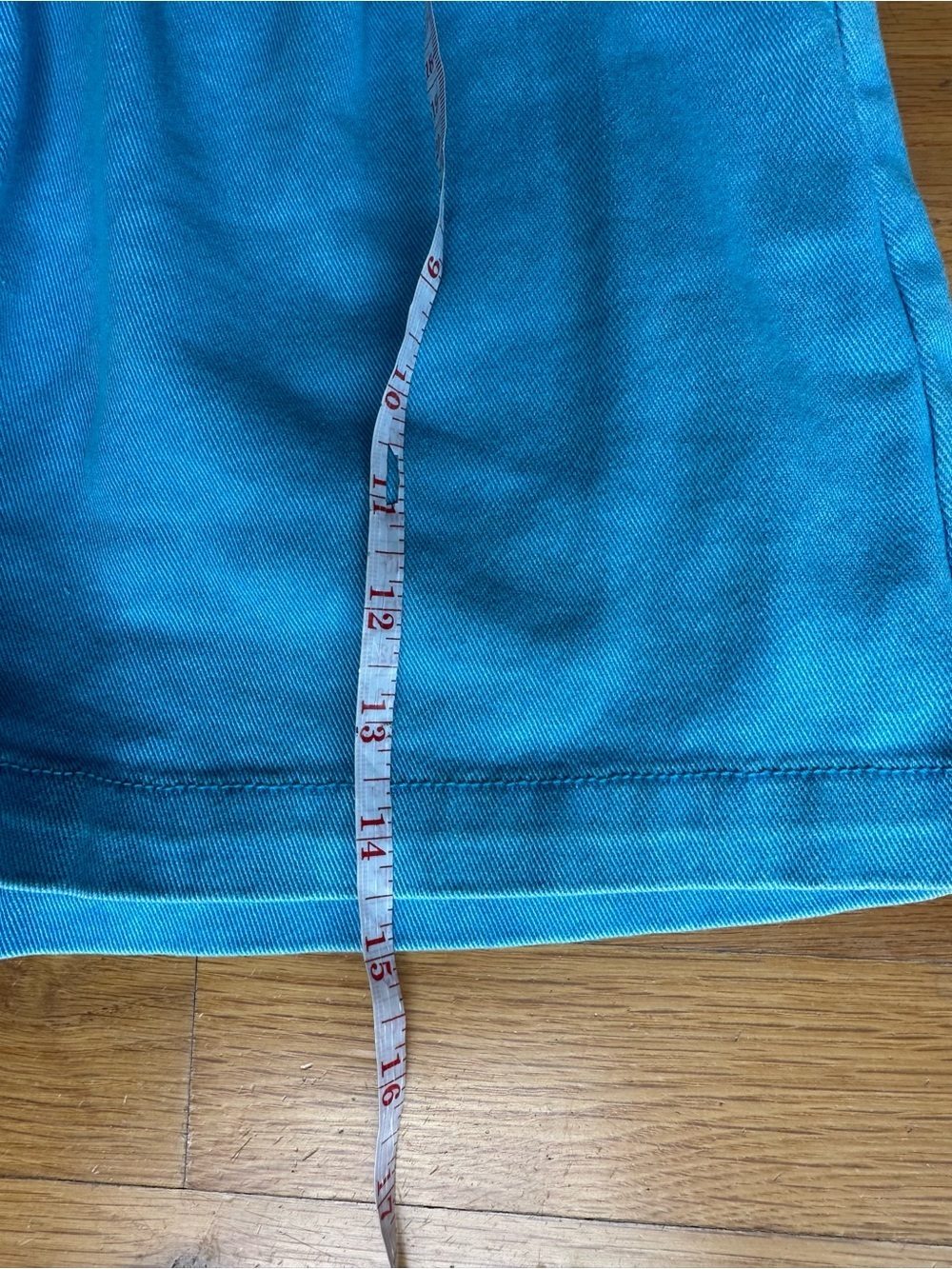Pants Store Electric Blue Paperbag Shorts Size XS Pockets - Picture 6 of 8